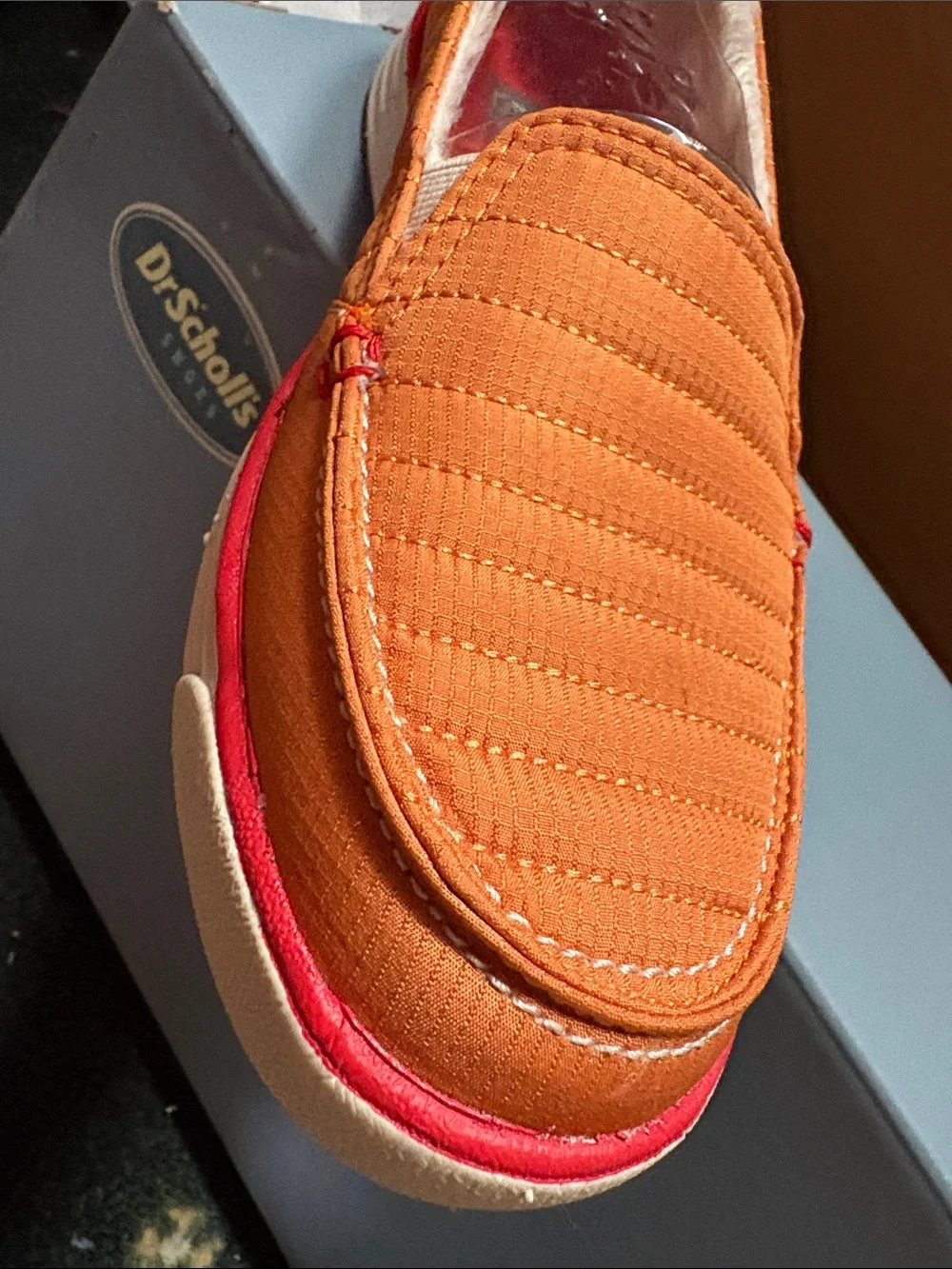New Dr. Scholl’s Waverly Orange flats comfort shoes women’s
